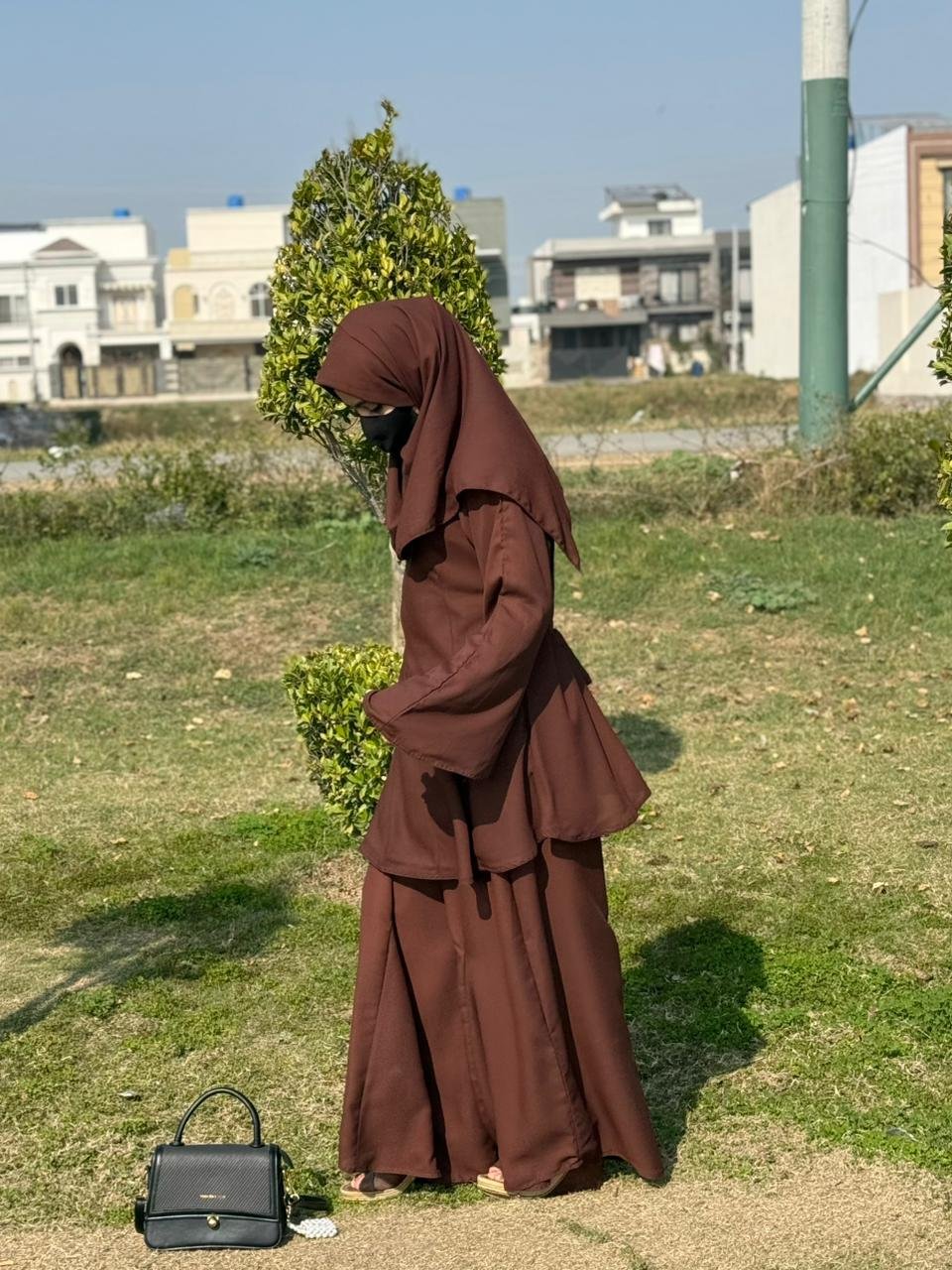 Ayzal Chocolate Brown Co-ord Set - Image 4