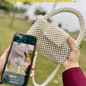 Lulu Mini Pearl Handcrafted Bag
