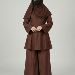 Ayzal Chocolate Brown Co-ord Set