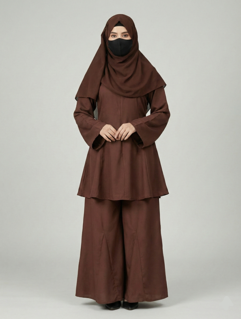 Ayzal Chocolate Brown Co-ord Set