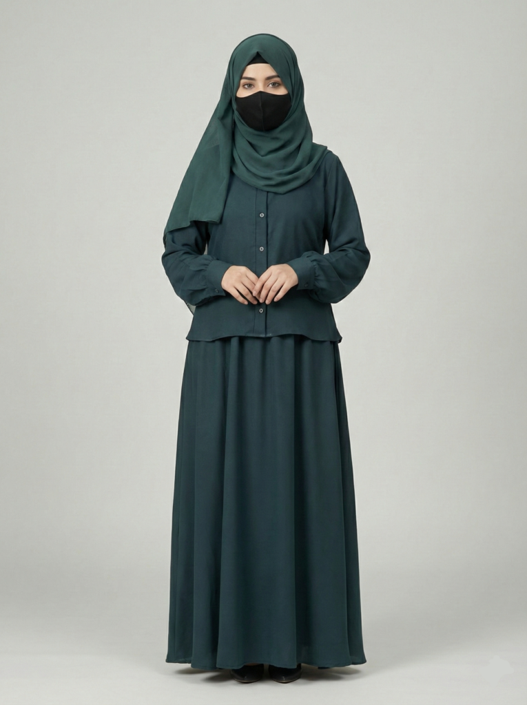 Zinc Co-ord Abaya Set