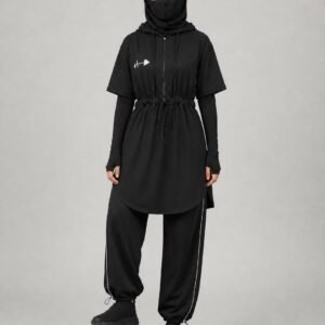 Modest Activewear 3-piece Hoodie Set