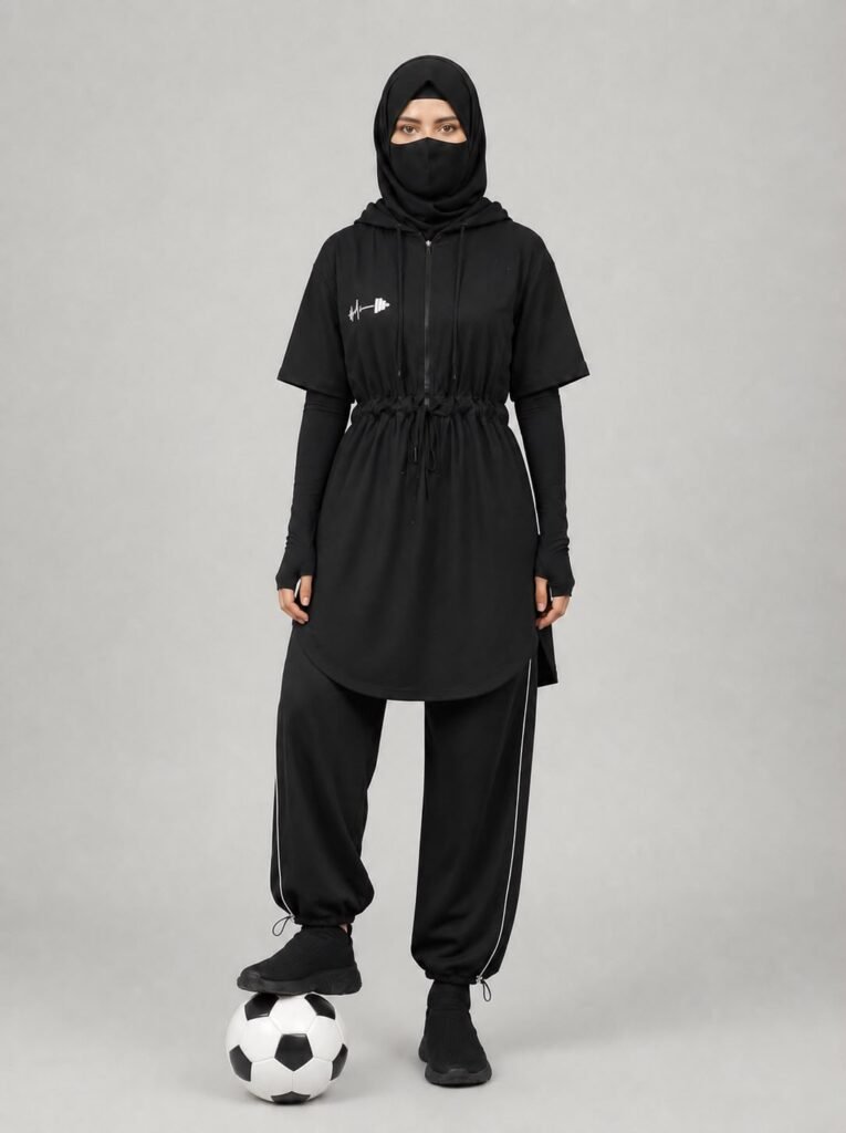 Modest Activewear 3-piece Hoodie Set